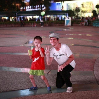 Hugo M en Chine Hugo M en Chine
